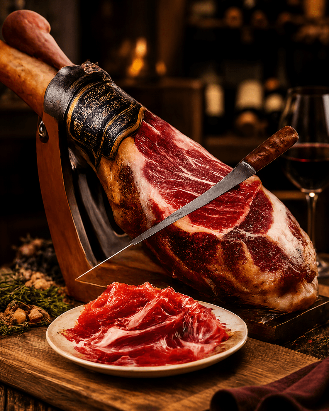 Jamones ibéricos