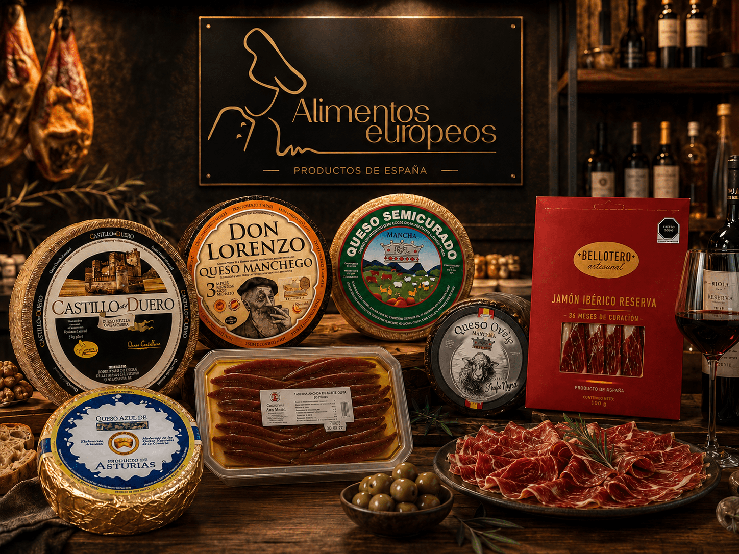 Productos gourmet españoles presentes en puntos de venta de prestigio