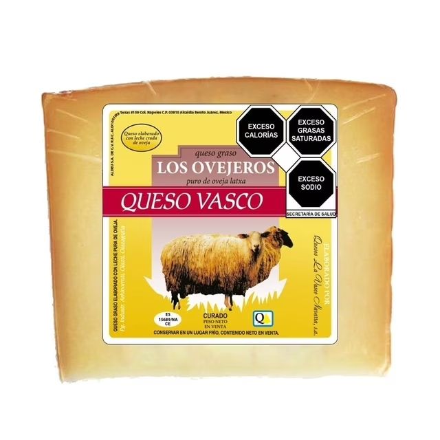 CUÑA DE QUESO VASCO LOS OVEJEROS