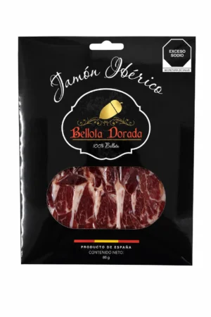 ESTUCHE DE JAMON REBANADO BELLOTA DORADA