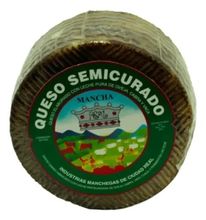 QUESO MANCHA REAL SEMICURADO MINI