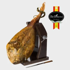 PATA JAMON SERRANO, TABLA JAMONERA PATA NEGRA HAYA PREMIUM Y CUCHILLO JAMONERO