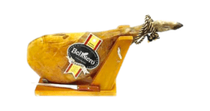 PACK PATA SERRANO PLATA JAMONERA Y CUCHILLO