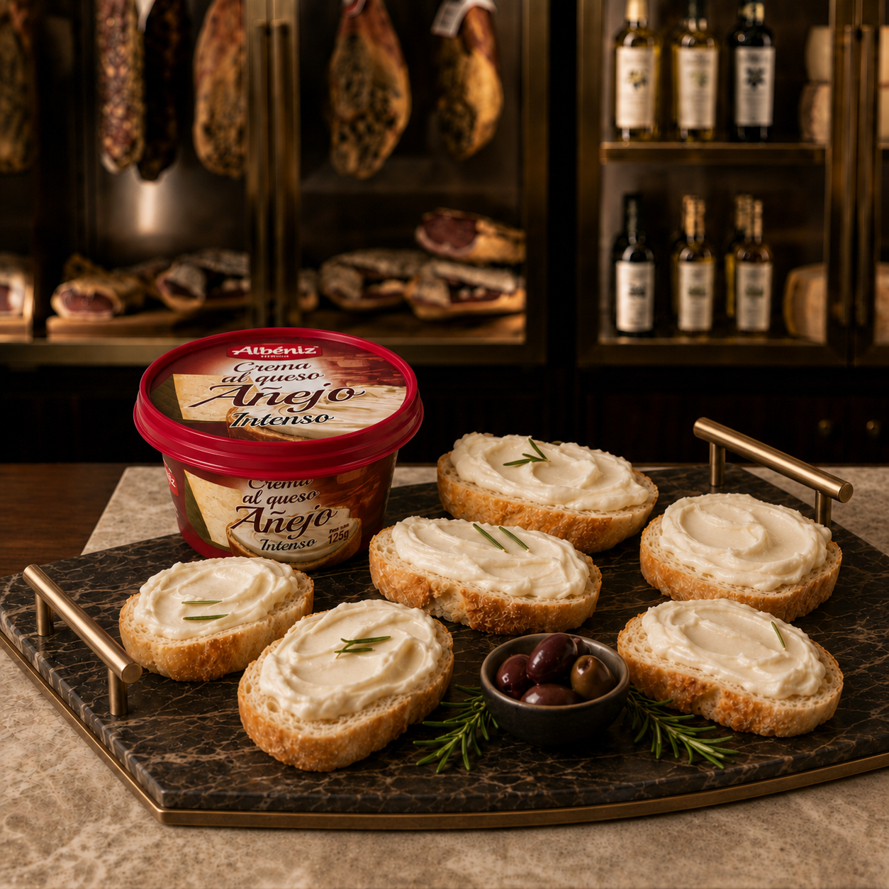 TARRINA CREMA AL QUESO AÑEJO - Imagen 2