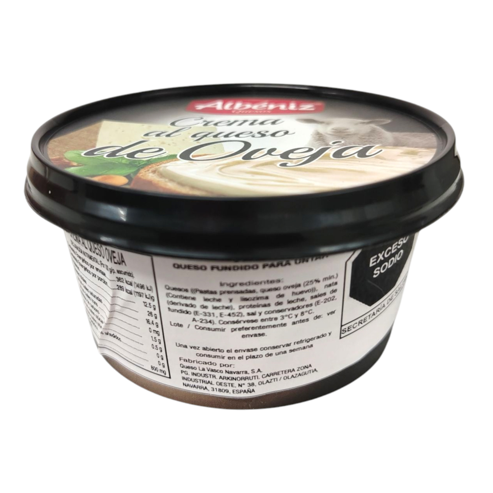 TARRINA CREMA AL QUESO DE OVEJA - Imagen 2