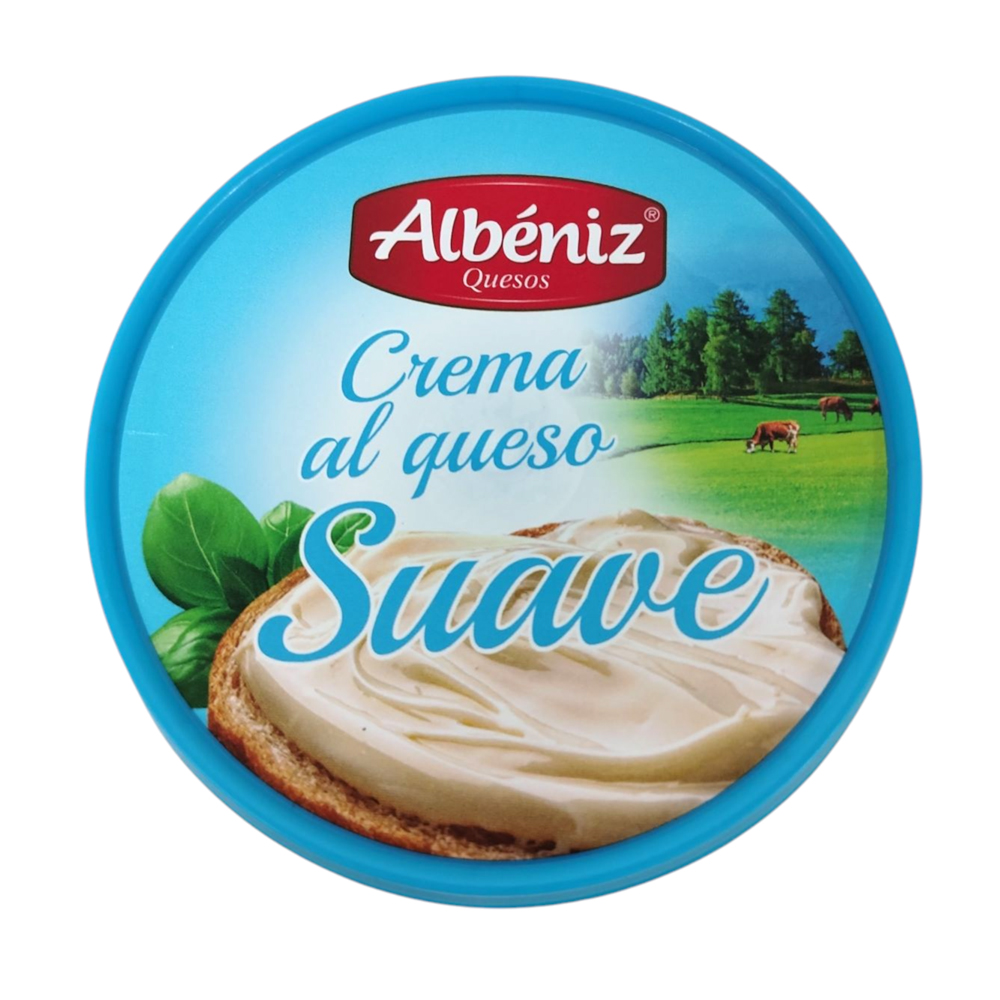 TARRINA CREMA AL QUESO SUAVE SEMICURADO