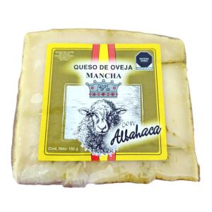 CUÑA QUESO MANCHA REAL ALBAHACA
