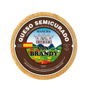 QUESO MANCHA REAL BRANDY SEMI OVEJA